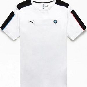 Puma White BMW Motorsport Logo T-Shirt